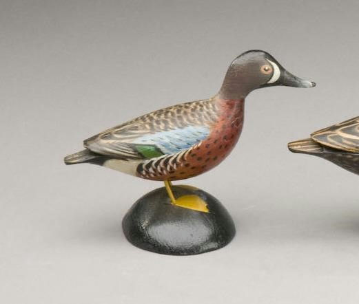 Elmer Crowell – Miniature Blue-Winged Teal Drake – 2009