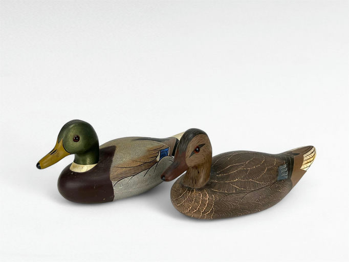 Wildfowler Decoy Company – 2/3 Size Mallard Pair – 2024