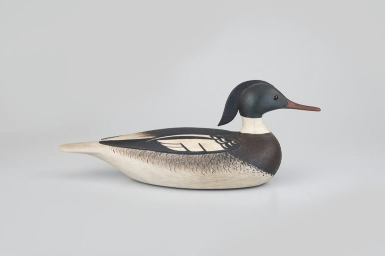Marty Collins – Merganser with Leather Crest – 2026