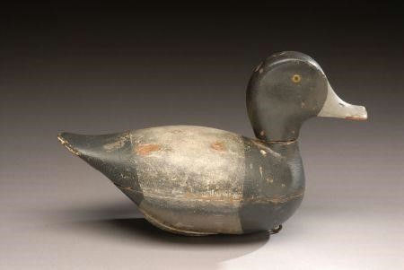 Edward J. Phillips – Hollow-carved Bluebill Drake – 2007