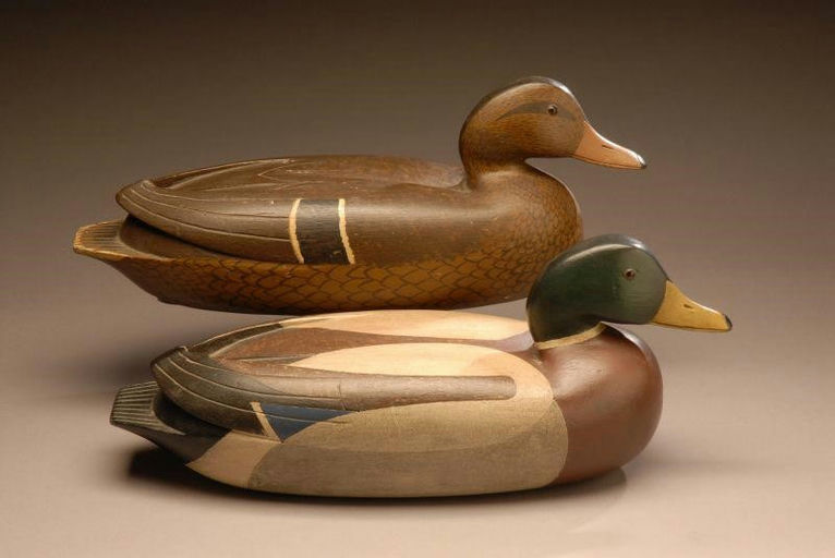 Charles Allen – Outstanding Hollow Mallard Pair – 2007