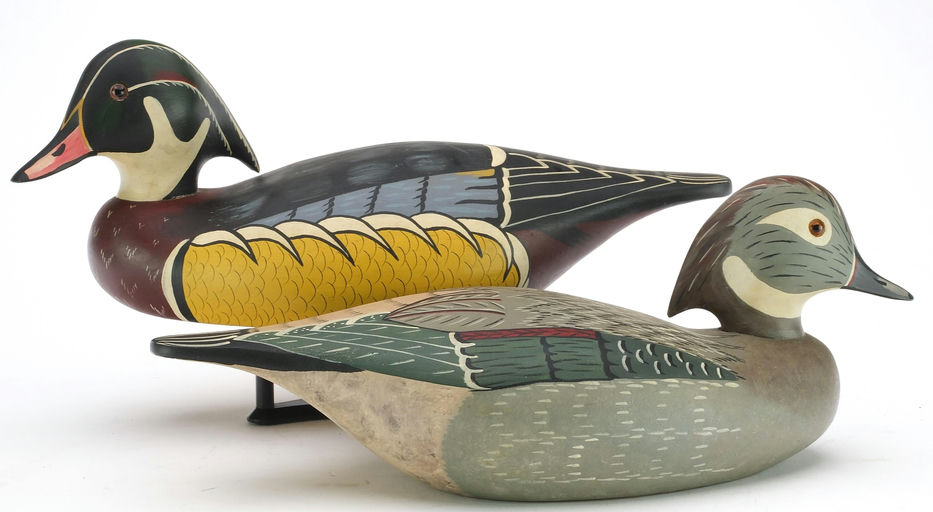 Wildfowler Decoy Company – Pair of Wood Duck – 2024