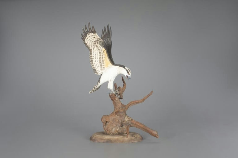 Wendell Gilley – Half-Size Osprey with Flounder – 2024