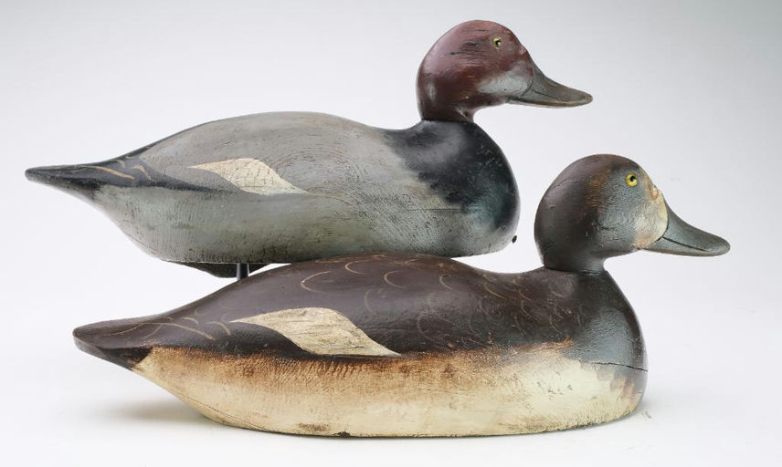 Mason Decoy Factory – Pair of Redheads – 2024