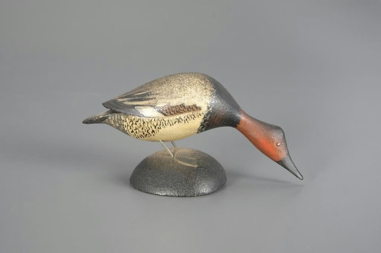 Elmer Crowell – Miniature Canvasback Drake – 2024
