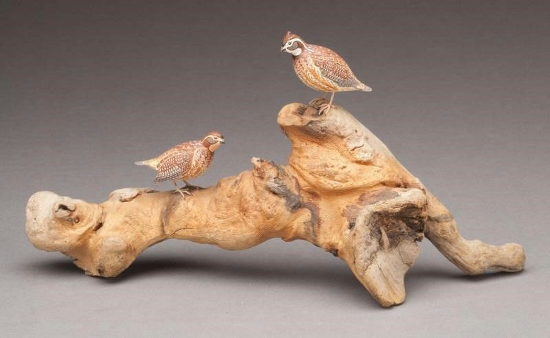 Helen Lay Strong – Miniature Bob White Quail Pair – 2012
