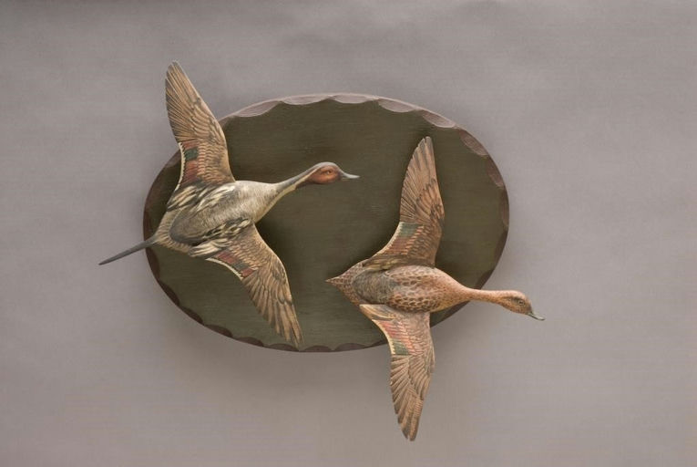 James Joseph Ahearn – Pair of Miniature Flying Pintail – 2010