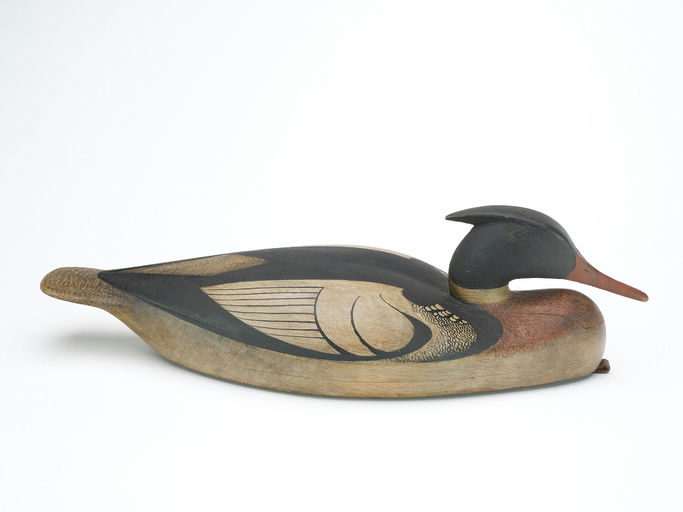 Mark McNair – Hollow carved Merganser – 2024