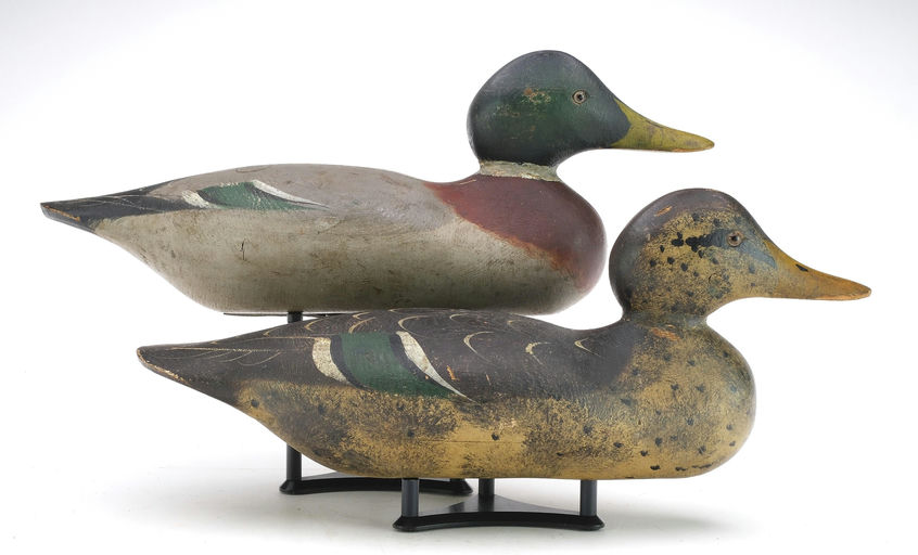 Mason Decoy Factory – Pair of Mallards – 2024