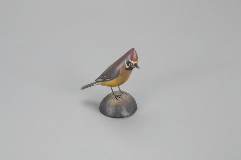 Elmer Crowell – Miniature Cedar Waxwing – 2021