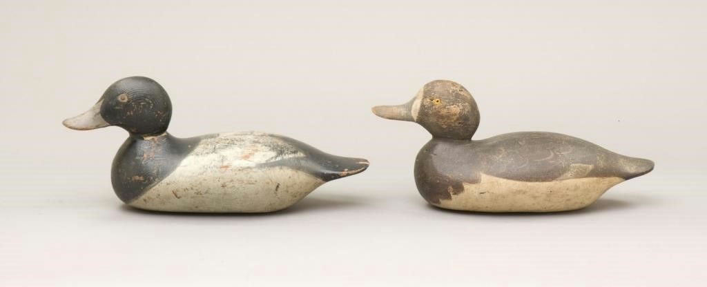 Mason Decoy Factory – Standard Grade Bluebill Pair – 2010