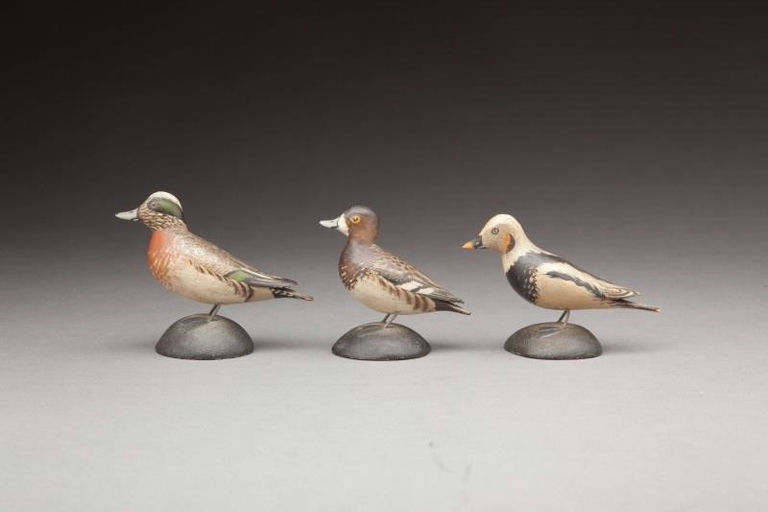 Elmer Crowell – Nineteen Miniature Waterfowl Carvings – 2012