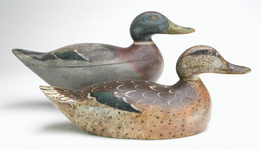 Mason Decoy Factory – Pair of Mallards – 2023