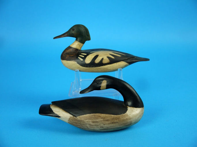 William Bill Johnson – Miniature Red-Breasted Merganser Drake/ Goose – 2026