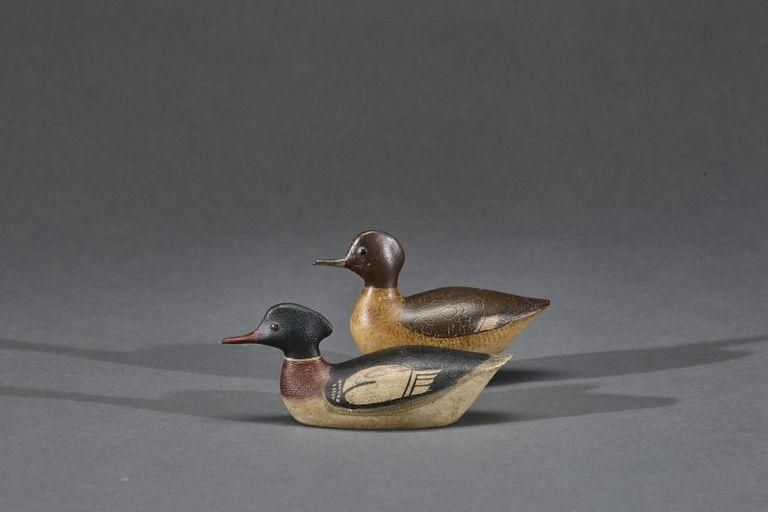 George Boyd – Miniature Red-Breasted Merganser Pair – 2017