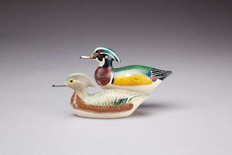 George Boyd – Miniature Wood Duck Pair – 2013