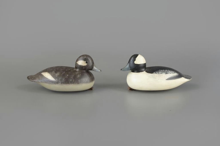 Bob Seabrook – Miniature Bufflehead Pair – 2025