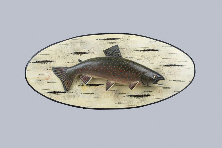 Lawrence Irvine – Brook Trout Carving – 2026