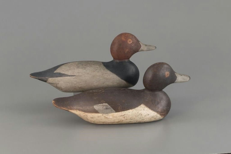 Mason Decoy Factory – Standard-Grade Redhead Pair – 2025
