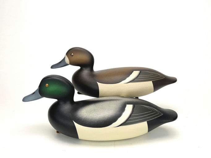 Geoff Vine — Bluebill Pair
