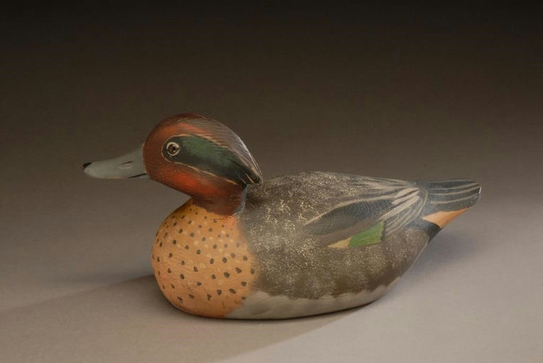 Elmer Crowell – Turned Head Green-Winged Teal Drake – 2008