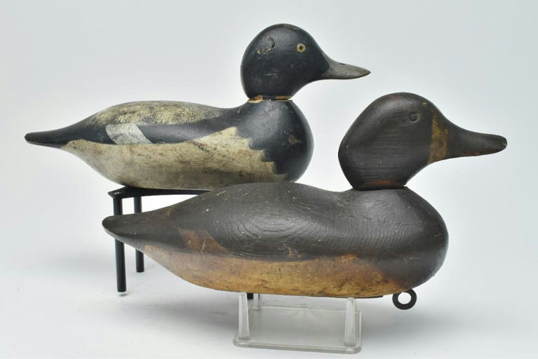 Mason Decoy Factory – Pair of Bluebills – 2023