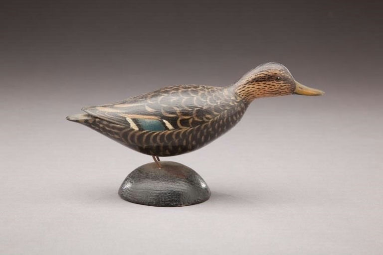 Elmer Crowell – Miniature Black Duck – 2011