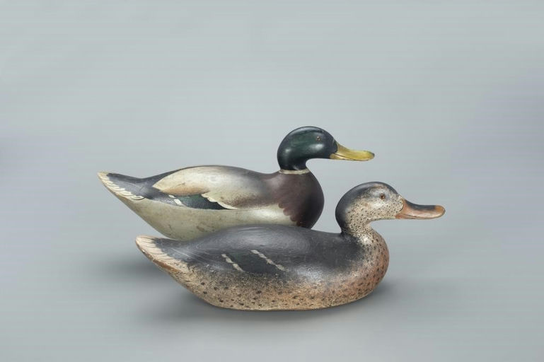 Mason Decoy Factory – Premier-Grade Mallard Pair – 2022
