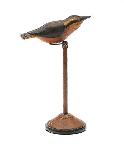 Frank Finney – Decorative Nuthatch On Perch – 2026