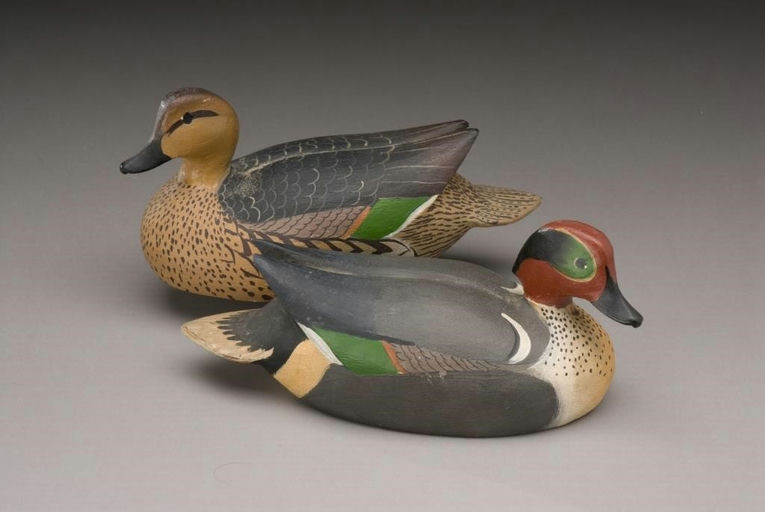 Ward Brothers – Half-Sized Green-Winged Teal Pair – 2010