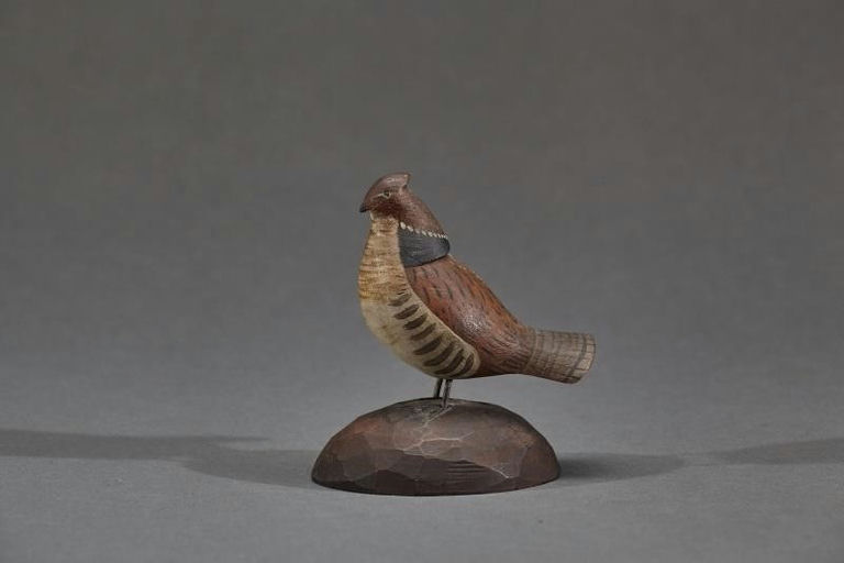 Wendell Gilley – Miniature Ruffed Grouse – 2017