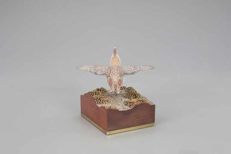 Pat Godin – Miniature Columbian Sharp-Tailed Grouse – 2021