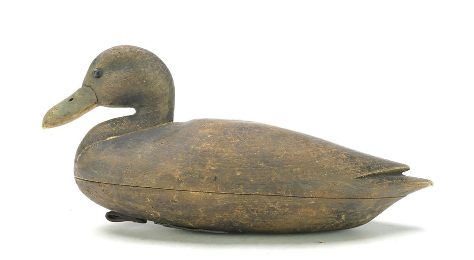 Frank Finney – Black duck in the style of Nathan Cobb – 2025