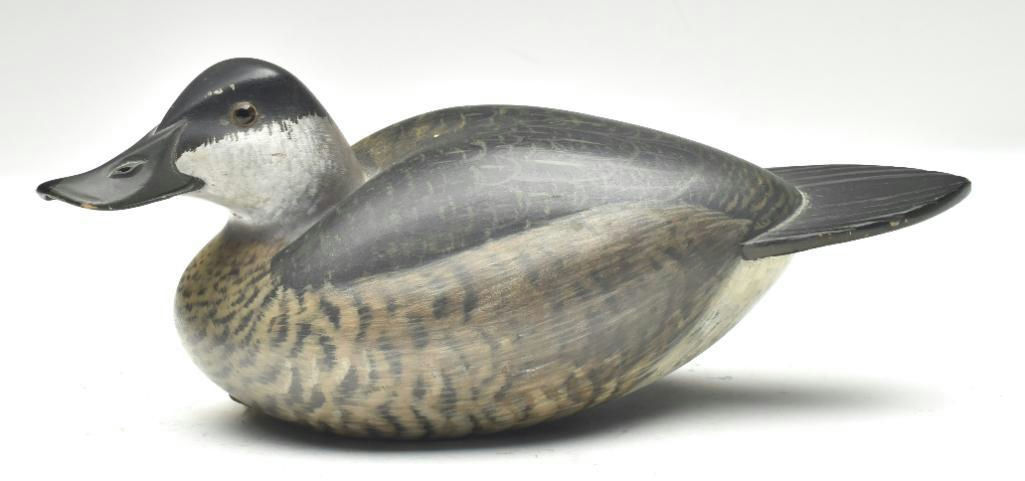 Keith Mueller – Hollow Carved Ruddy Duck – 2023