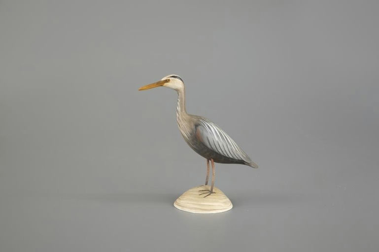 George Strunk – Miniature Great Blue Heron – 2025