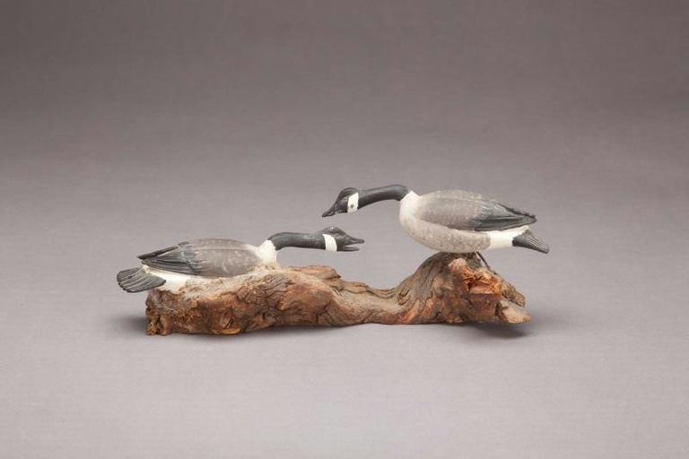 Russ Burr – Miniature Canada Goose Pair – 2011