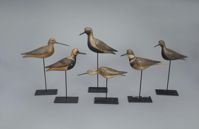 Mark McNair – Rig of Six Shorebirds – 2020
