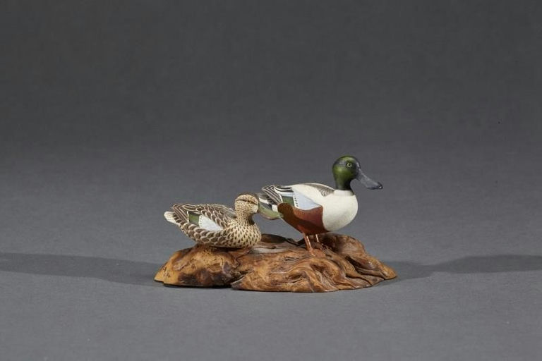 Allen J. King – Miniature Shoveler Pair – 2017