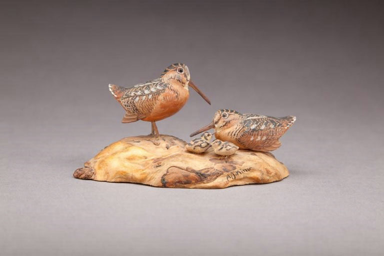 Allen J. King – Miniature Woodcock Pair – 2012