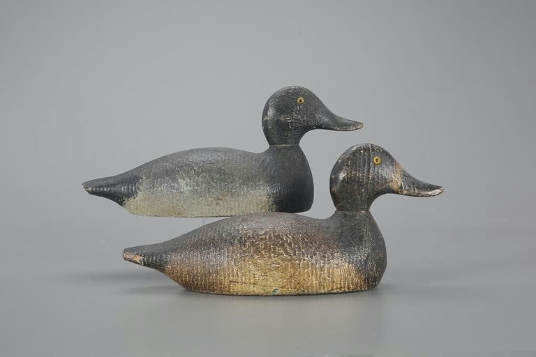 Evans Decoy Company – Competitive-Grade Bluebill Pair – 2023