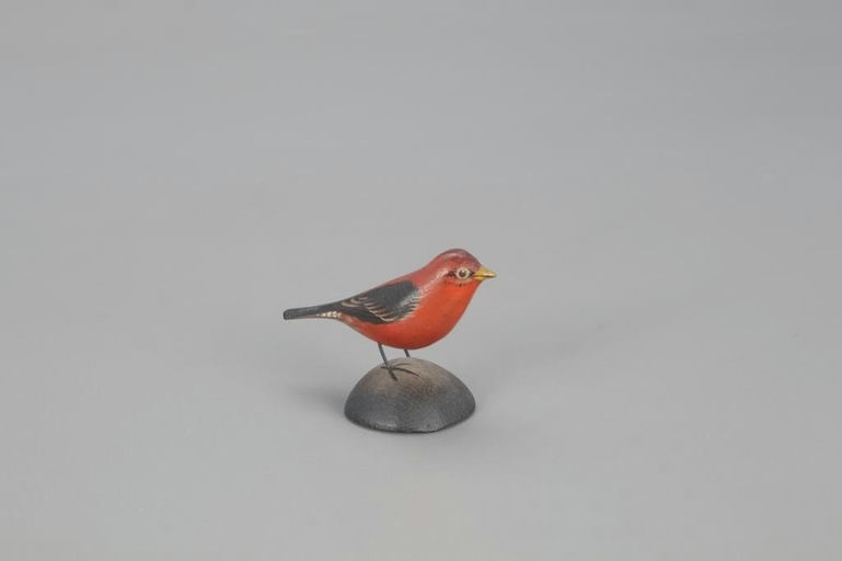 Elmer Crowell – Miniature Scarlet Tanager – 2021