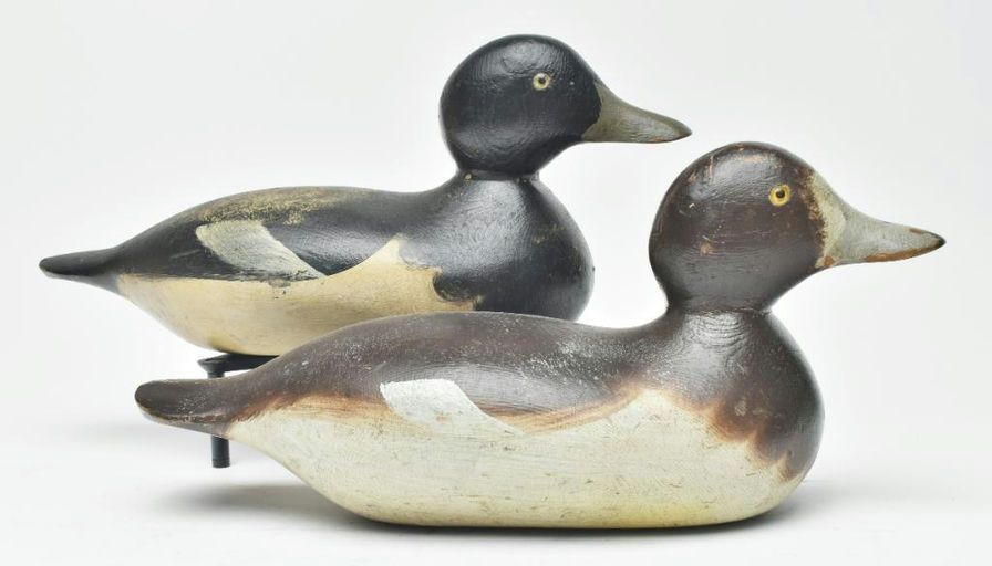 Mason Decoy Factory – Pair of Bluebills – 2023
