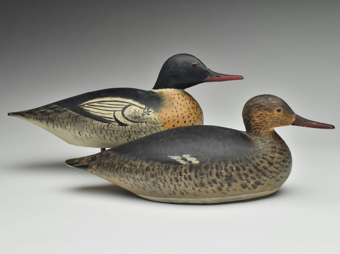 Elmer Crowell – Pair of Red Breasted Merganser – 2023