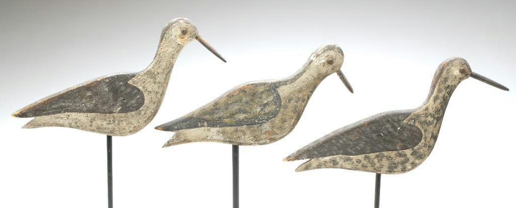 Joseph Lincoln – Three Flattie Shorebirds – 2023