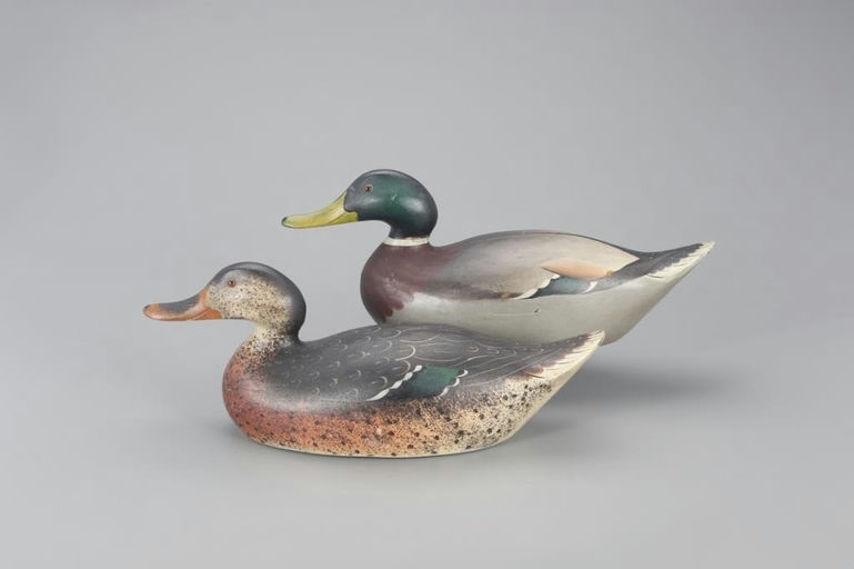 Mason Decoy Factory – The McCleery G.K. Schmidt Rig Mallard Pair – 2021