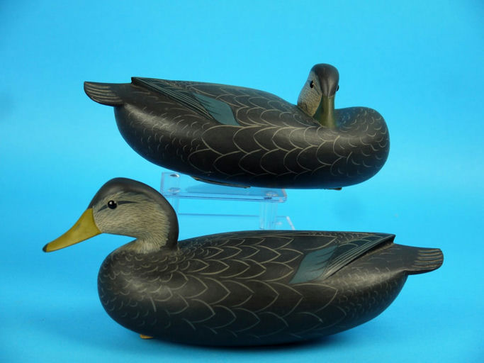 George Strunk – One-Third Size Black Ducks – 2026