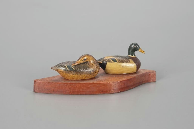 Charles Perdew – Miniature Mallard Pair – 2022