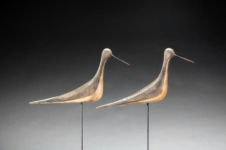 Mark McNair – Duck River Yellowlegs Pair – 2016