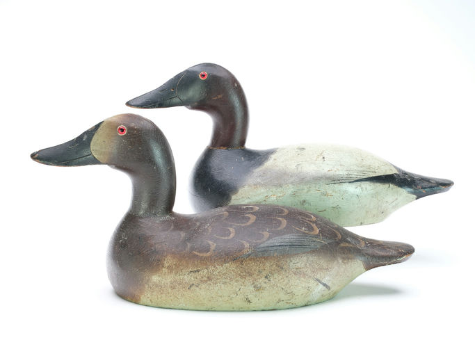 Mason Decoy Factory – Pair of Canvasbacks – 2025