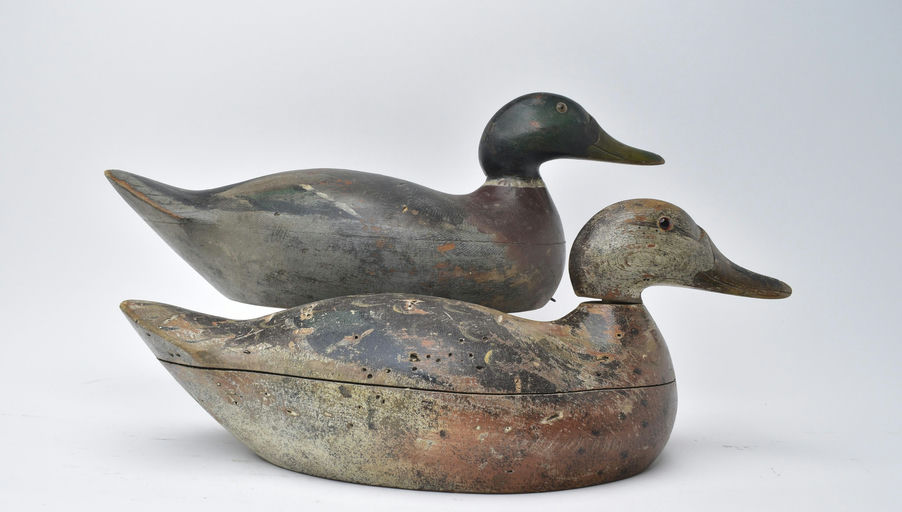 Mason Decoy Factory – Pair of Mallards – 2025